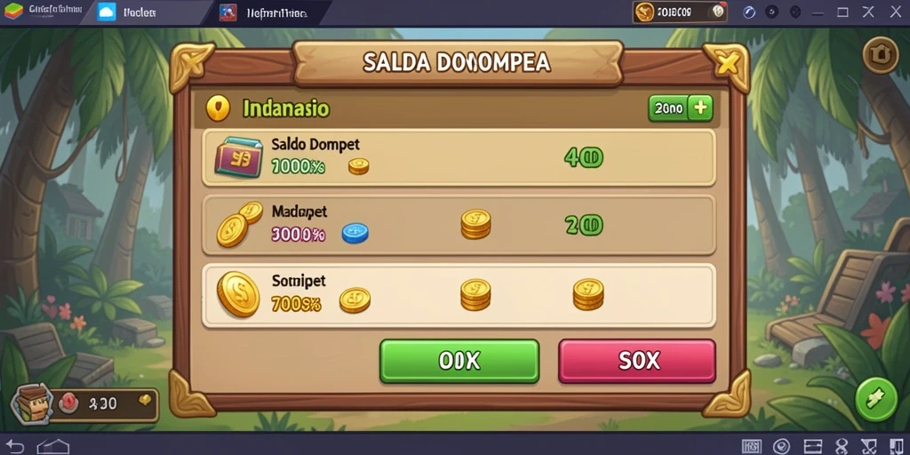 Screenshot menunjukkan suasana permainan yang seru.