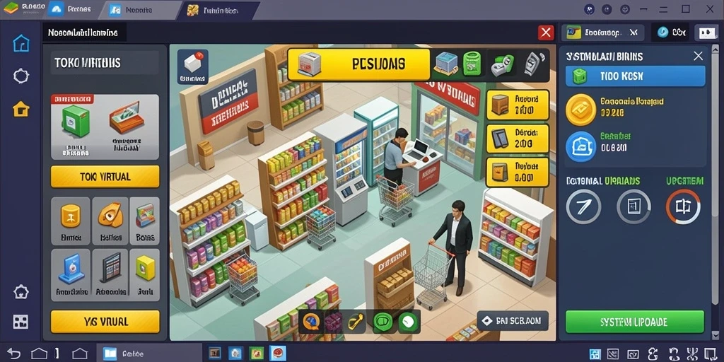 Mode permainan yang kompetitif dan menantang.