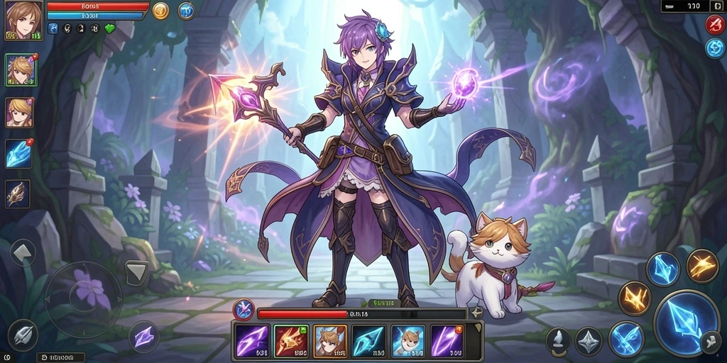 Fitur multiplayer yang memungkinkan bersaing dengan teman.