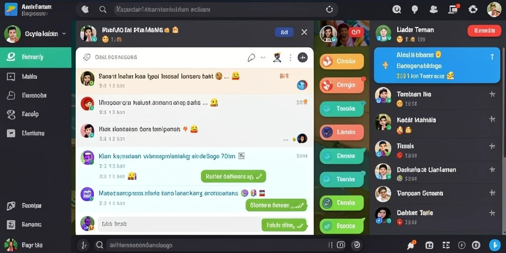 Komunitas aktif untuk interaksi antar pemain.