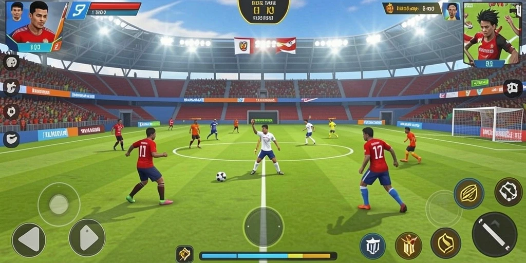 Fitur interaksi dengan pemain lain yang membuat permainan lebih menarik.
